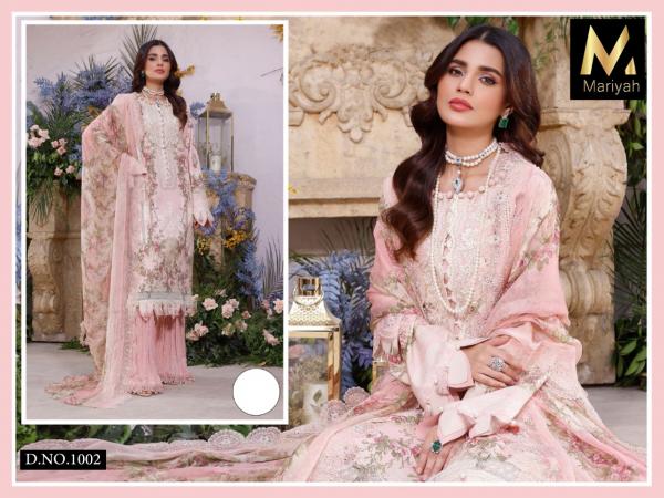 Mariyah Safinaz 1001 Karachi Cotton Dress Material Collection